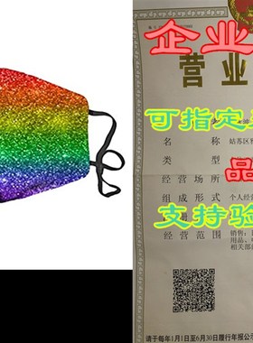 XUTAI Colors of Rainbow Face Decoration Unisex Washable R