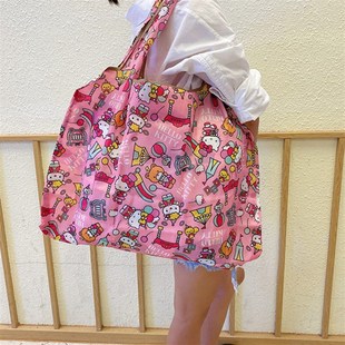 拿快递袋子取快递袋子可收缩购物袋超厚购物袋拆 叠购物袋购菜袋