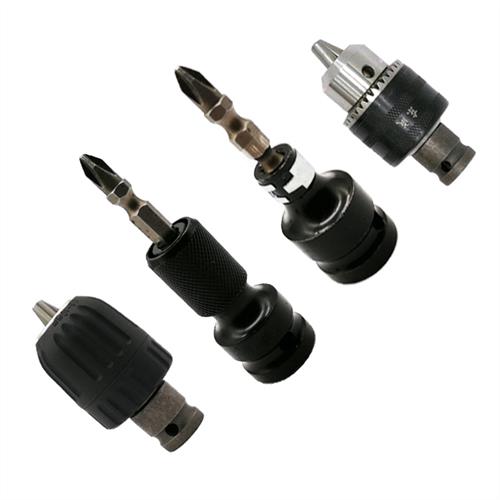 棘轮钻夹头手电钻扳手钥匙自锁式通用转换头自紧塑料夹头台钻手枪