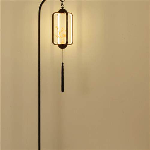 奥凌舒轻奢品牌新中式落地灯禅意现代中式客厅书房茶室个性创意中