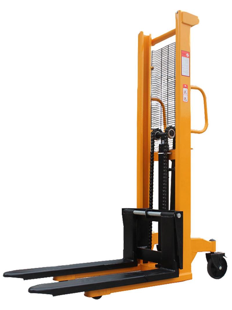 超箭手动液压堆高机 小型升高车升降机搬运装卸堆垛堆高堆高机