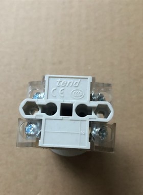 。天得型TBFR平头启动0mm停止T2BFR红黄绿色1开1闭22mm点动自复位