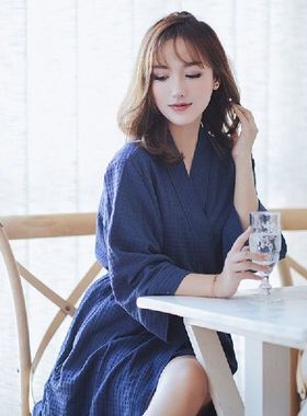 Casual Peignoir Femme New Spring Autumn Bathrobe Women Loose