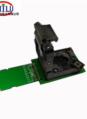 eMMC169/153转SD测试座烧录写座子 编程老化座 ICsocket