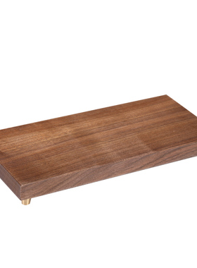 黑胡桃原木底座摆件工艺品北美进口多种规格可选实木底座激光刻字