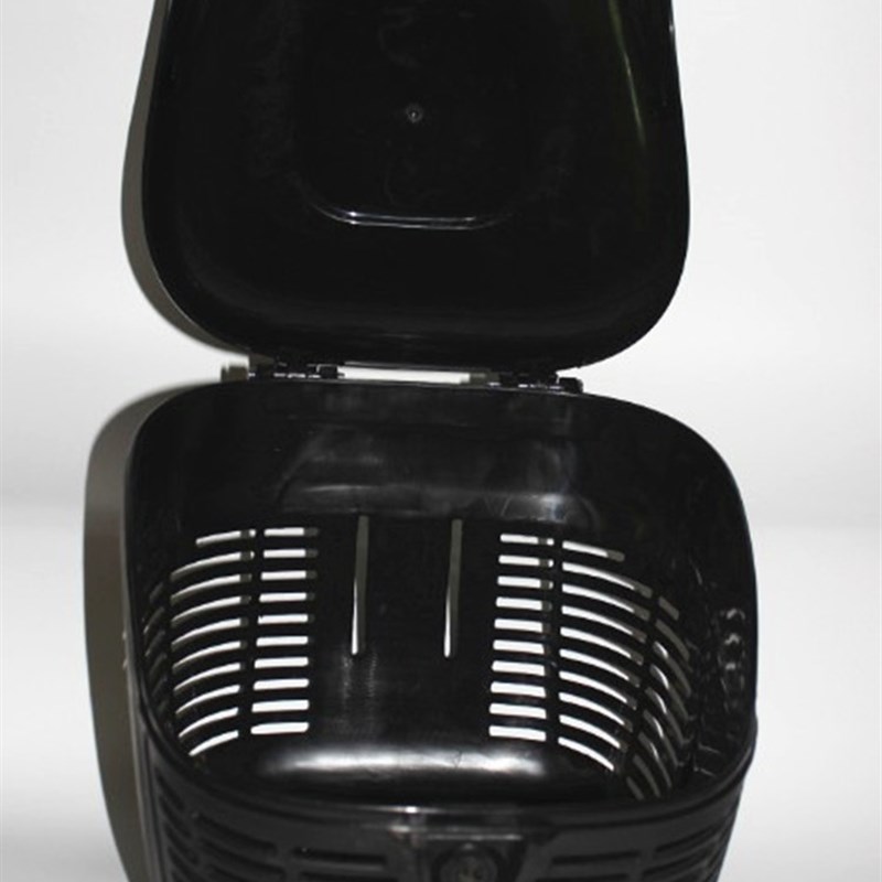 自行车带锁车娄防晒盗锈车筐带锁电动车篮子折叠车带盖子前后置菜