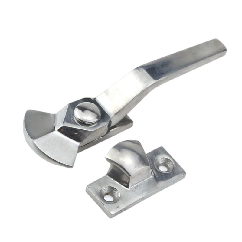 304不锈钢锁真空箱密封门拉手旋转强力紧迫式把手DK106工业柜门锁