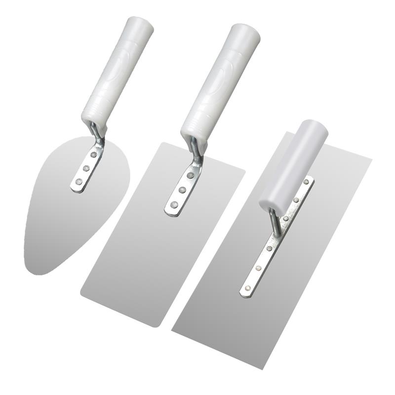 泥工工具大全刮腻子粉神器收光大抹子一体抹灰刀带齿抹灰刀瓷砖