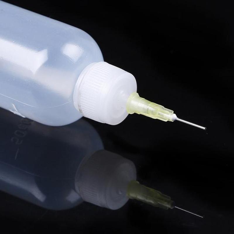 1pc 50ml Empty E-liquid Plastic Empty Bottle Rosin Flux Alco