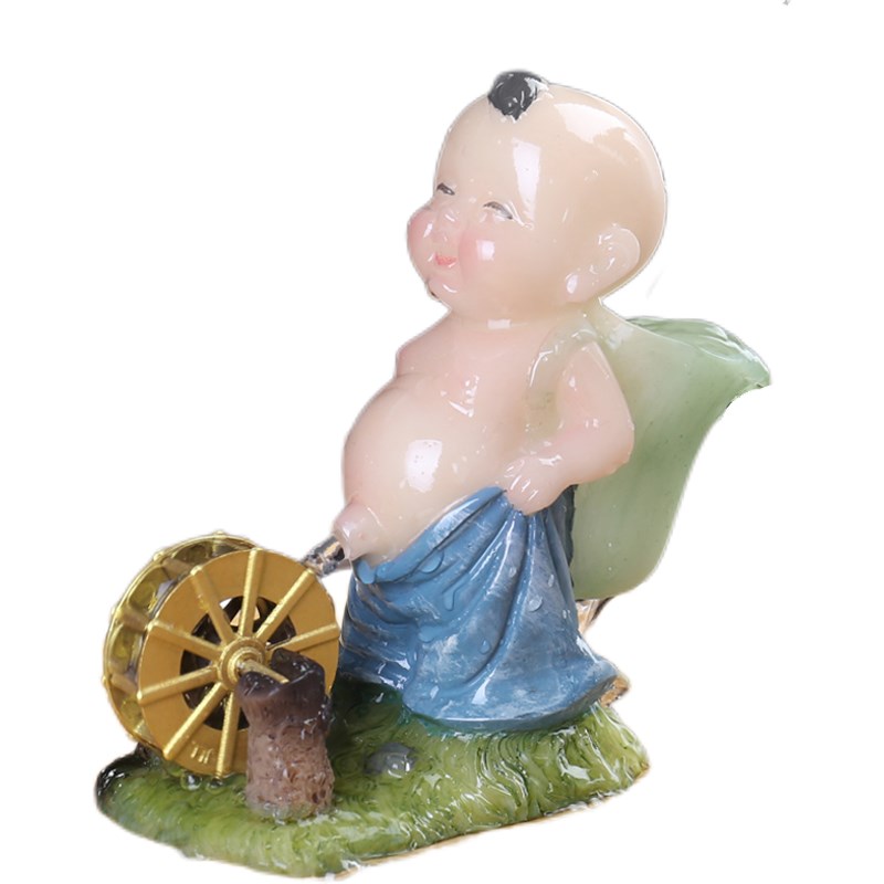 变色茶宠尿娃尿童喷水茶玩摆件可养茶盘功夫茶具茶道零配财源滚滚