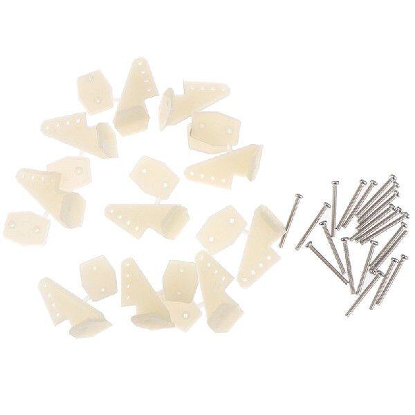 10Sets /Pack DIY Nylon Control Horns 4 holes W13xL18xH25mm