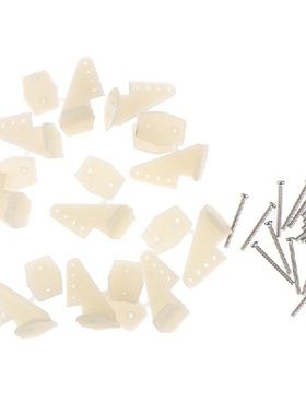 10Sets /Pack DIY Nylon Control Horns 4 holes W13xL18xH25mm