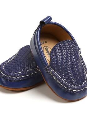 Fashion Baby Boys Pu Leather Boots Winter Baby Sole Infrant