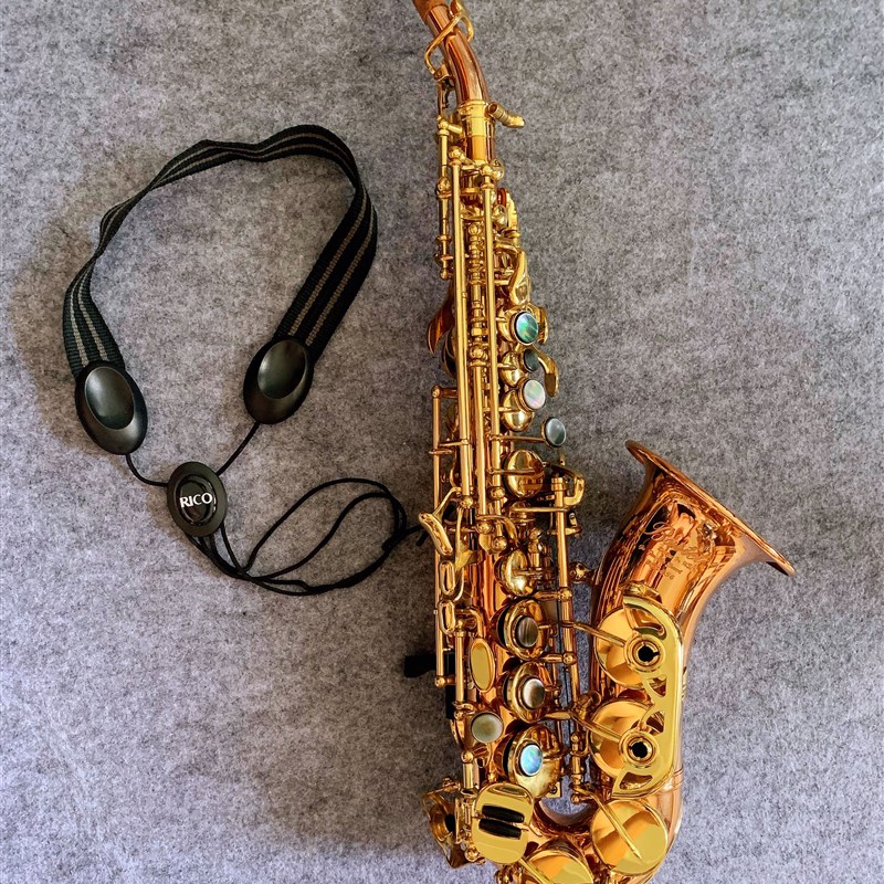 萨克斯背带 吊带电吹管脖带 单簧管脖带加宽美国RICO设计单肩灰色