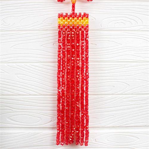 手工串珠家居挂饰办公室客厅装饰喜庆结婚送礼中国结墙壁挂件成品