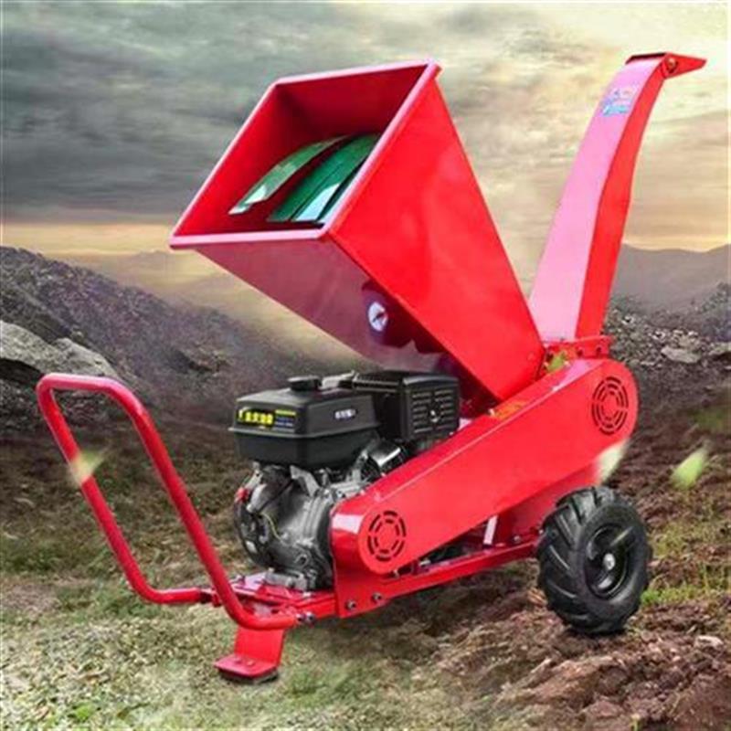 .现货供应树杈树k枝粉o碎机 t秸秆A葡萄枝条粉碎木材机 园林工具