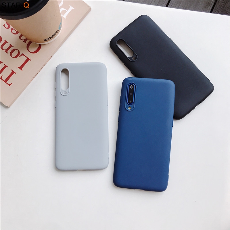 Candy Color Matte Silicone Phone Case For Samsung Galaxy A50