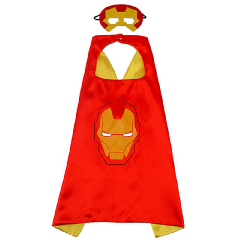 Child Movie Avengers Luxury Print Cloak Justice Superhero Sp