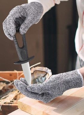 Handle Oyster Knives Steel Scallop Shell Shucking Knife