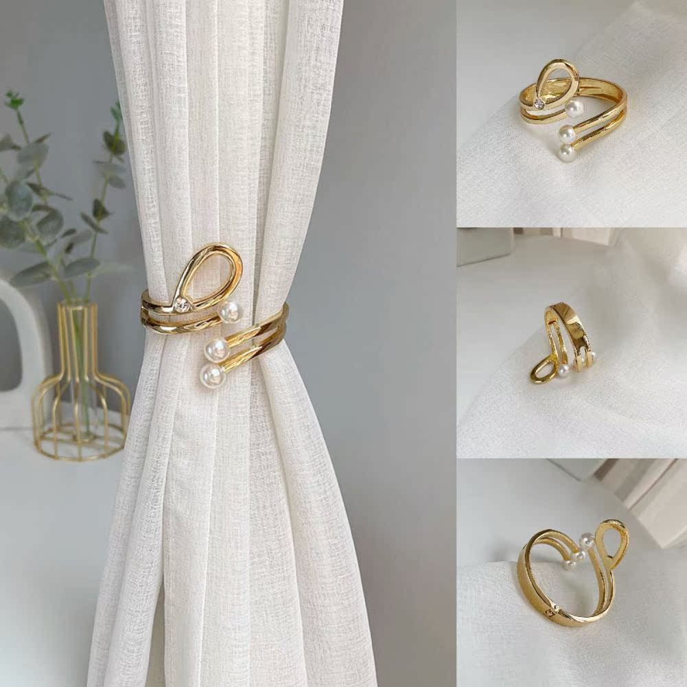 40%HOT1PC Curtain Clip Lustrous Removable Colorfast Stylish