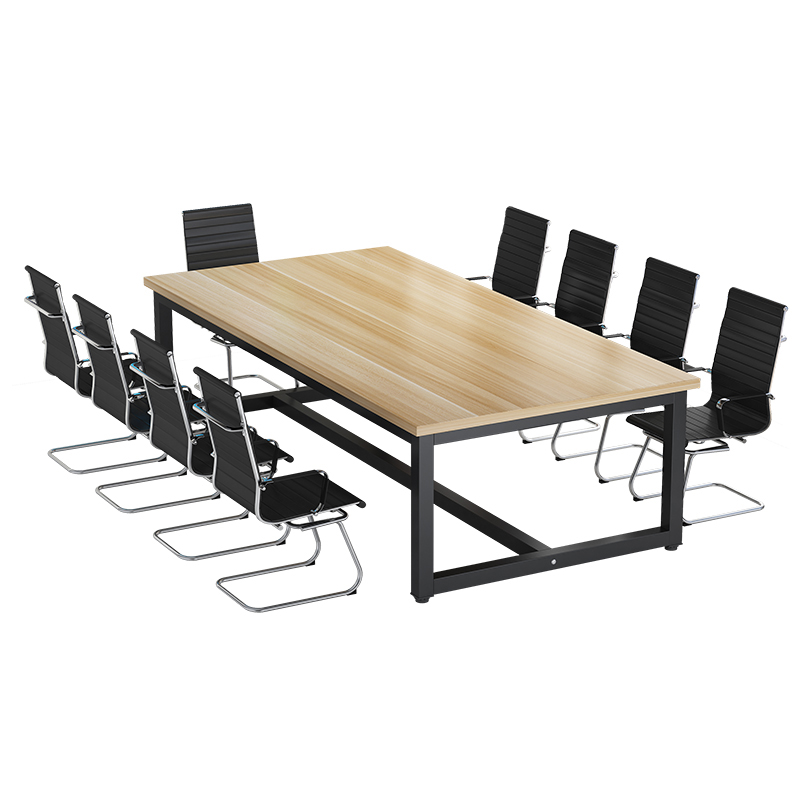 包邮多功能会议桌长桌简约现代桌椅组合长方形会议室洽谈桌简易长