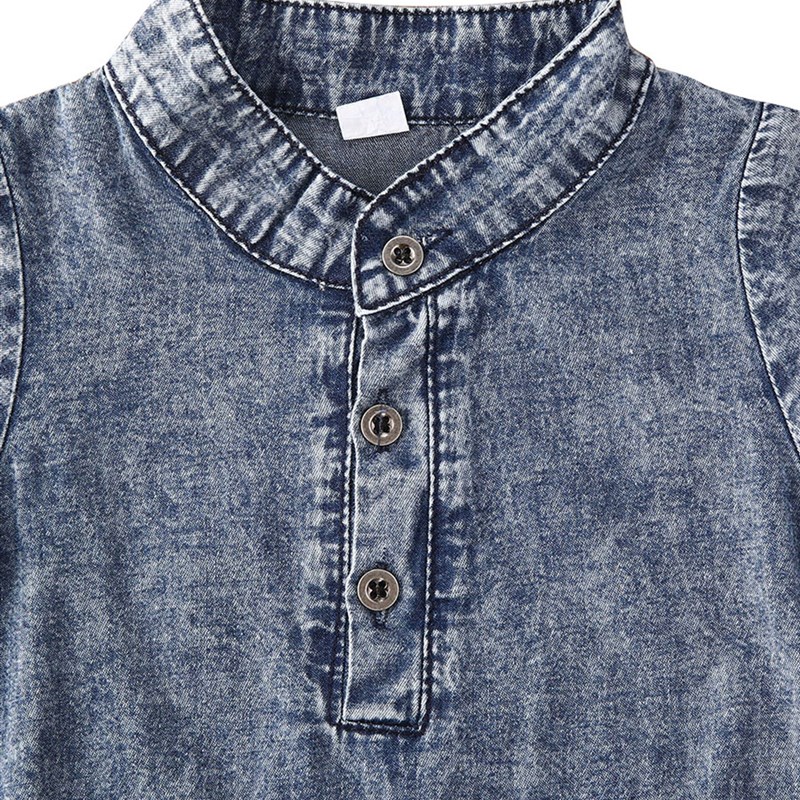 Citgeett Summer -M Newborn Boys Denim outfit Shorts Sleeve