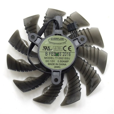 Everflow 85MM T129215SU DC 12V 0.50AMP 3Pin 4Pin Cooler Fan