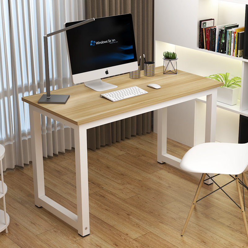 电脑桌简约现代家庭简易1米2家用台式桌经济型长方形小办公桌子