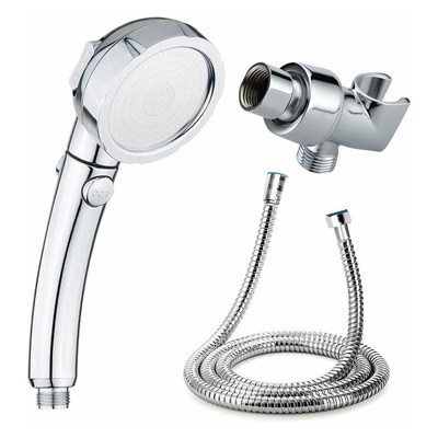 Shower Head Handheld 3 In 1 High Pressure Saving Water Compl