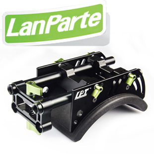 兰帕特 摄像机肩扛架 摄影肩托肩垫摄像套件 7d 60d GH4 GH5 5d