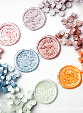 itation Seal Wax Beads Retro Envelope Sealing Wax Decoration