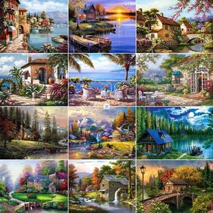 Diamond Diamo SquareRound 新品 Full Painting DIY Landscape