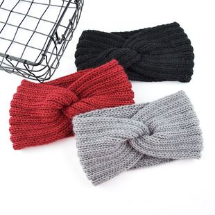 Headband Woolen Knitting 2021 Wool Warm Headbands Kni Spring