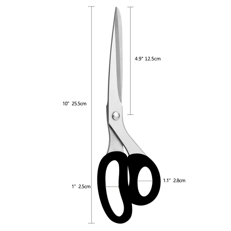 新品Tailor Scissors for Fabric 10 Inch Tailor's Scissors Sta