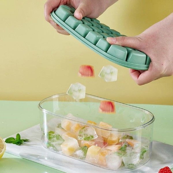 1 Set Ice Maker Mold Easy Demoulding Dustproof Wide