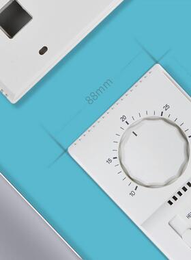 海际电工 BC108A机械式旋钮A温控器 中央空调风机盘管控制开关面