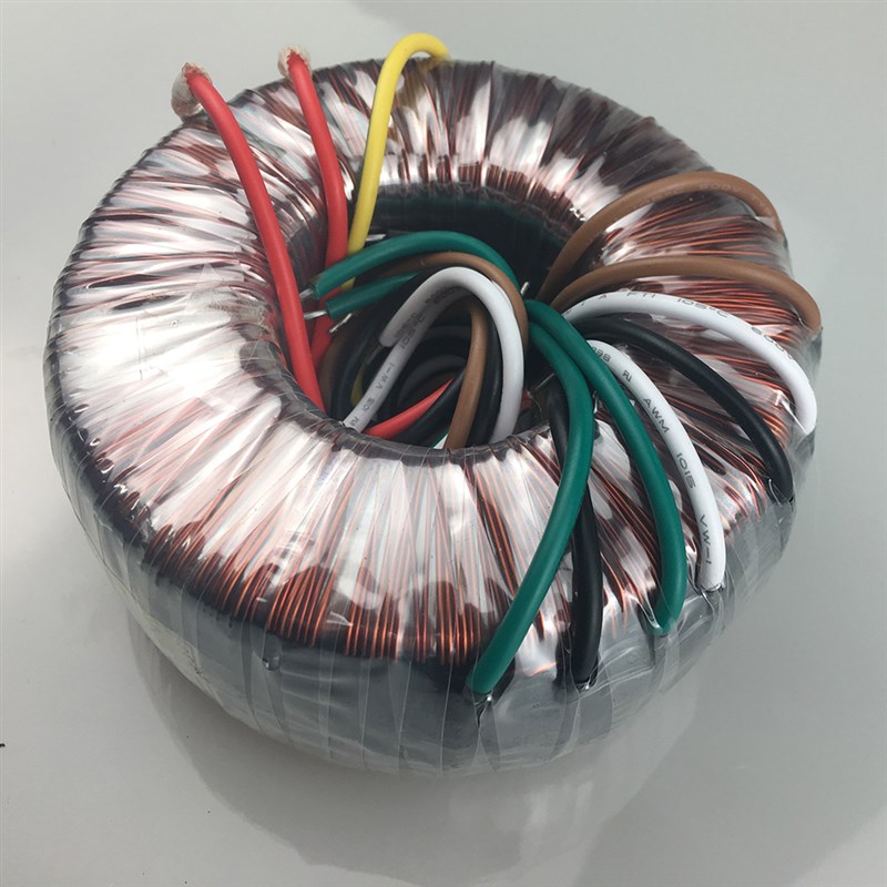 100W环形变压器 220V转双18V双12VF单12V 干式 隔离 音响功放 纯