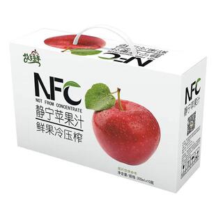 甘肃特产NFC苹果汁 梨汁静宁苹果汁鲜果冷榨纯果汁礼盒