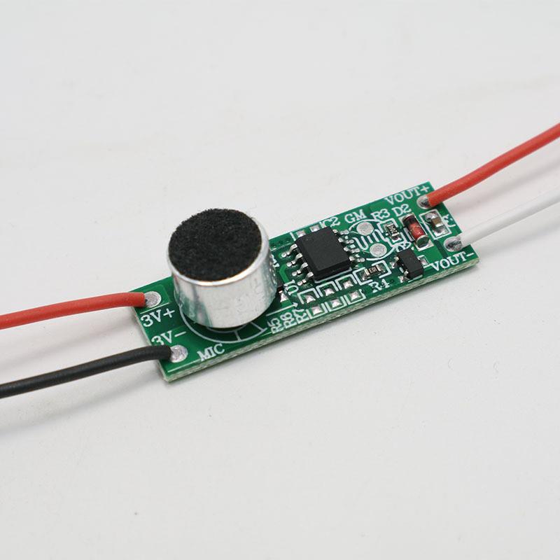 适配DC3-5V声控/声光控开关 DIY圣诞小礼品/马达/灯串/教育益智玩