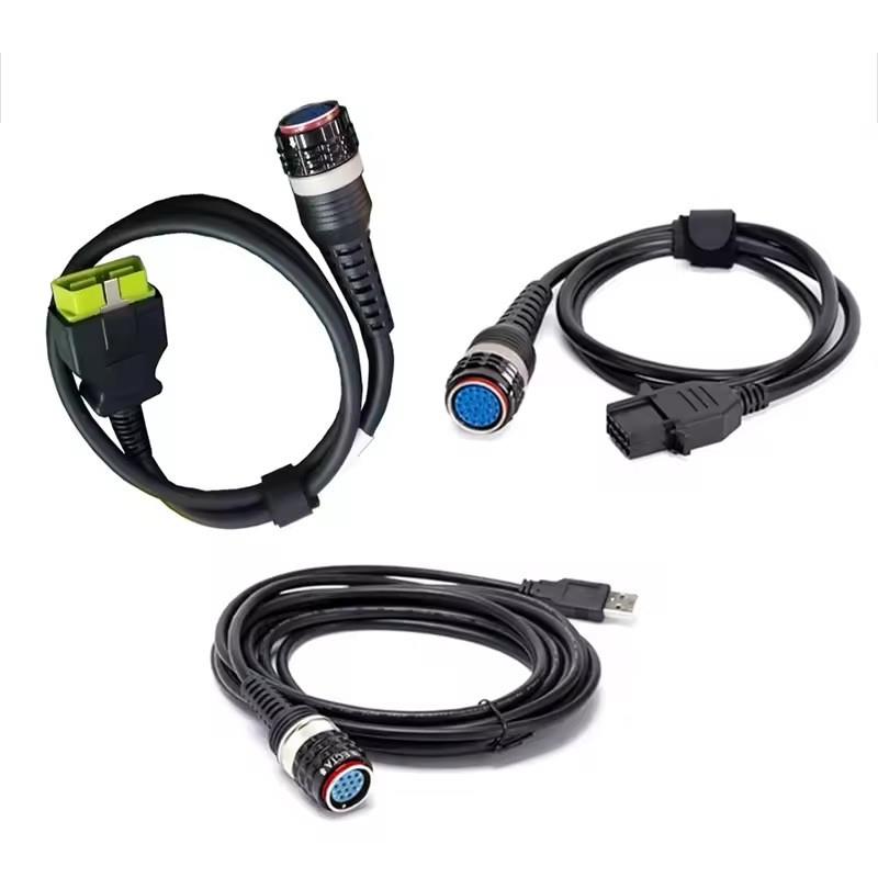 适配热销OBD2主线+USB线+8PIN线Vocom接口主测试电缆诊断工具8889