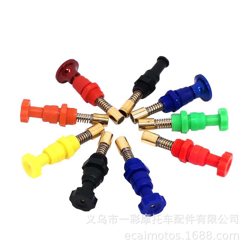 适配摩托车改装配件PWK化油器风门启动开关 PE通用化油器手动风门