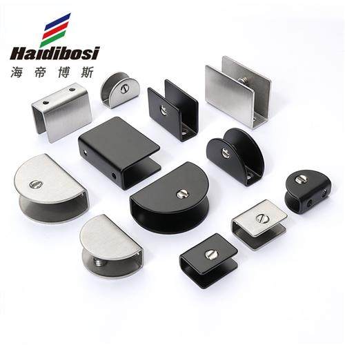 跨境不锈钢玻璃夹支撑固定半圆夹浴室夹层板夹支架玻璃托五金配件,基础建材,家具连接件,淘宝优惠券,粉丝福利购,淘宝优惠卷