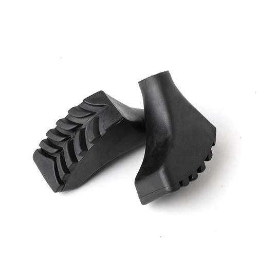 适用户外登山杖配件 鞋形防滑杖尖套 马蹄形脚套脚垫 厂家直