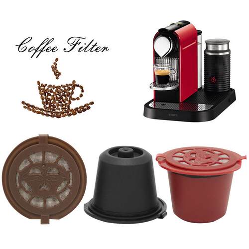 适配iCafilas nespresso咖啡胶囊过滤器循环胶囊壳雀巢壳滤渣器N