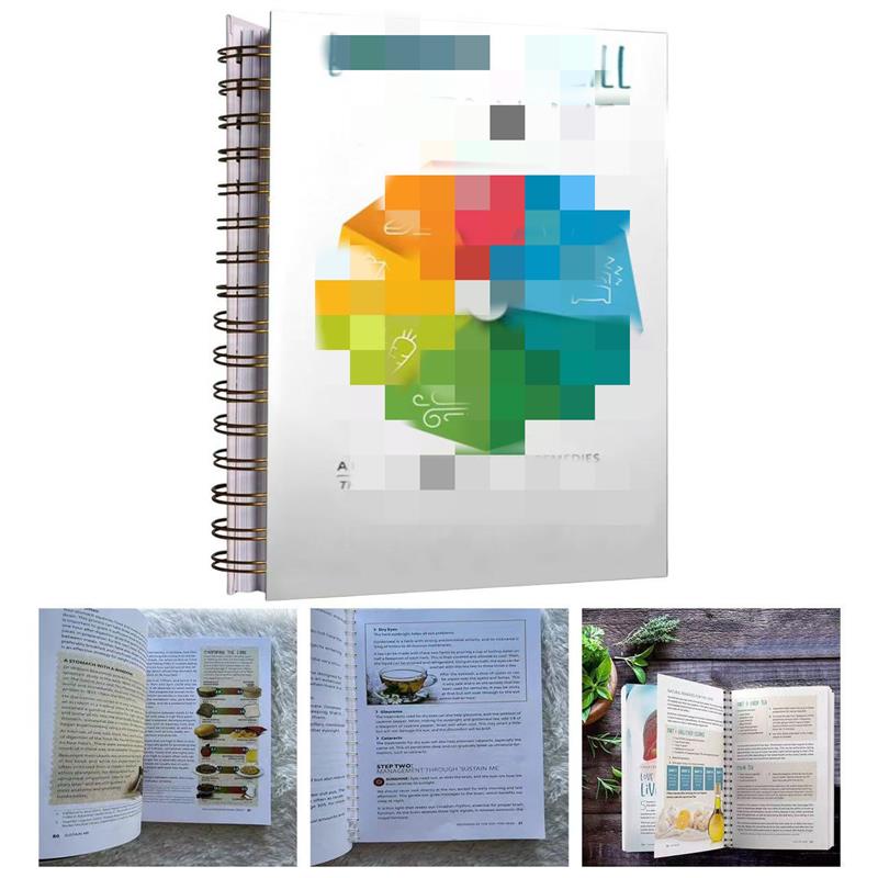 适配跨境新品 综合自然治愈本 草本疗法本和草药本