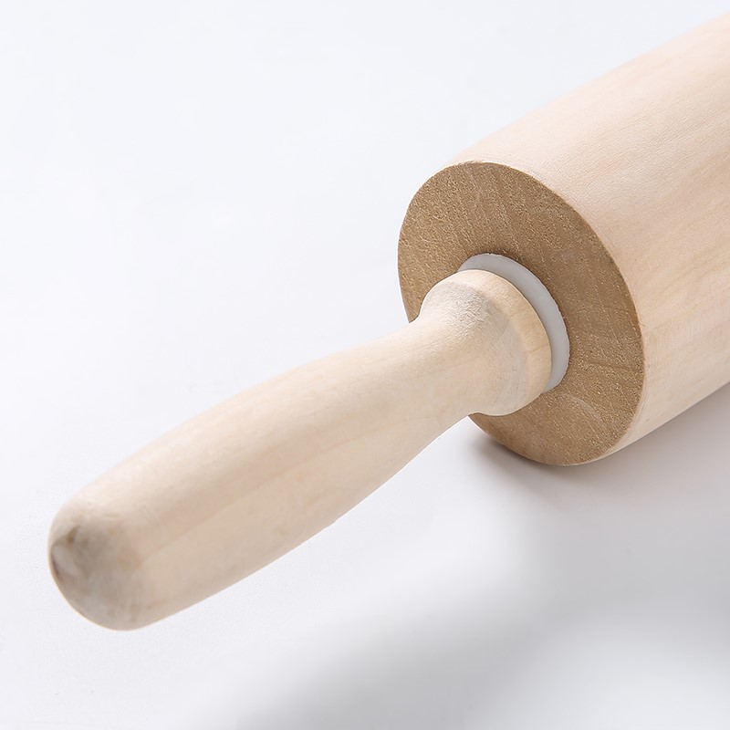 Wooden handle rolling pin kitchen baking rod rolling roller