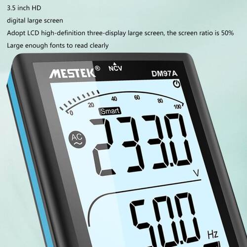 好货Digital Multimeter TRMS 10000 Counts Volt Meter Ohmmeter