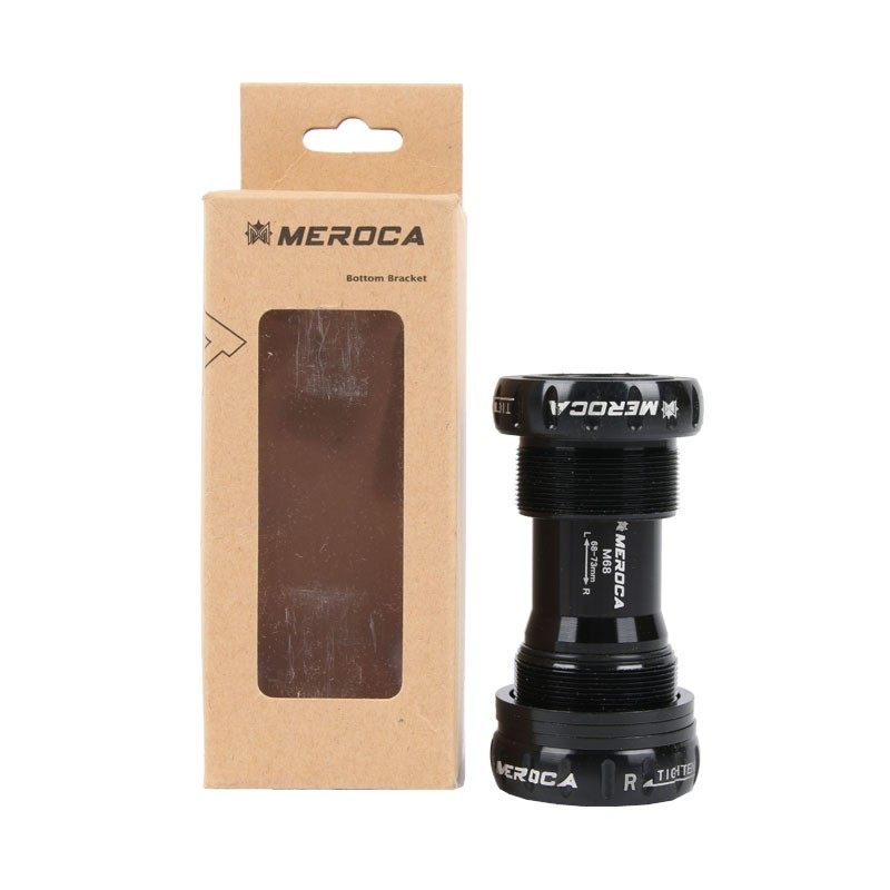 山地自行车一体中空牙盘陶瓷金属培林轴承BB旋入中轴68-73螺纹式