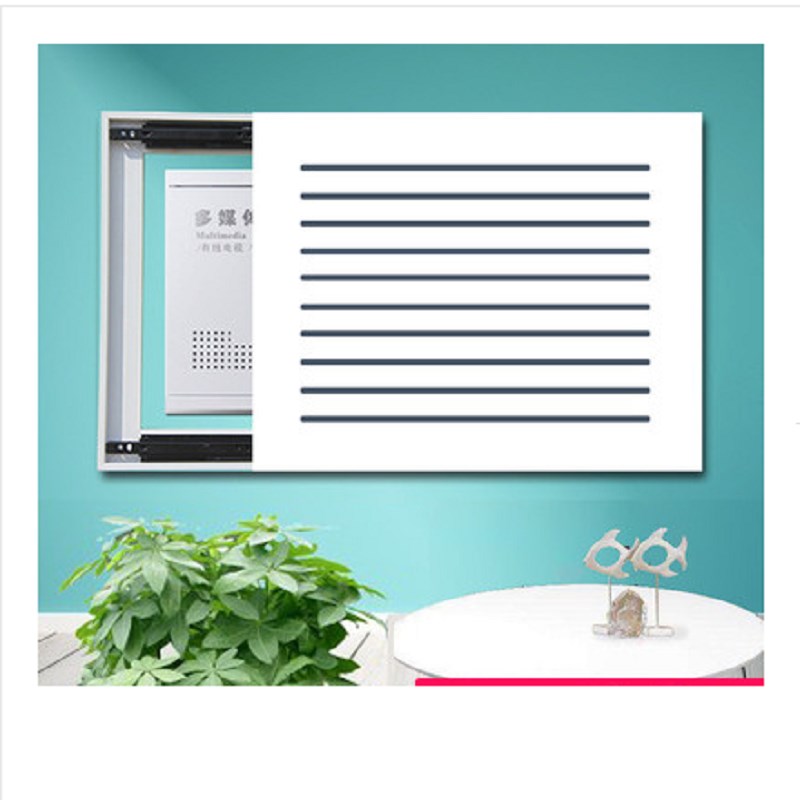 家用电表箱装饰画多媒体配电箱盒子装饰遮电表箱客厅简约弱电箱遮