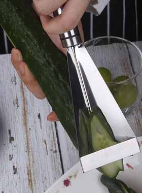 Stainless Steel Fruit Carving Knife Triangular Shape Vegetab